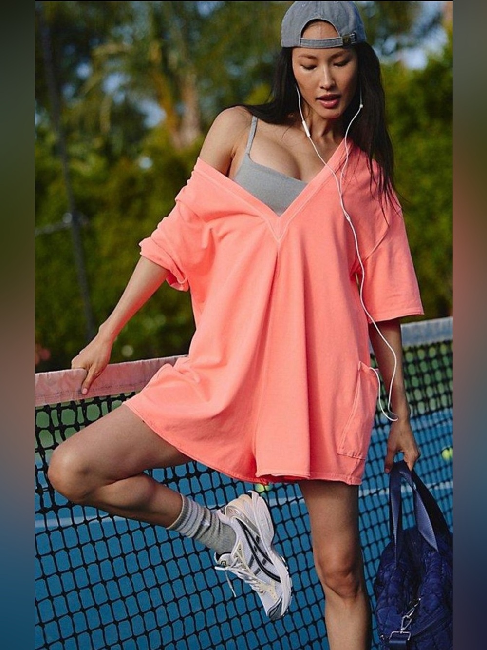 FP Movement Hot Shot Tee Romper NWT